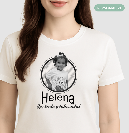Camiseta Personalizada Filhos - Razão da vida