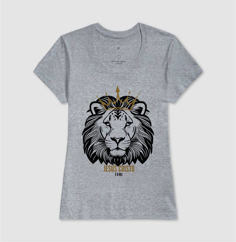 Camiseta Jesus Cristo é o Rei