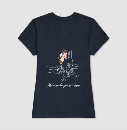 Camiseta Personalizada Abençoada por ser avó
