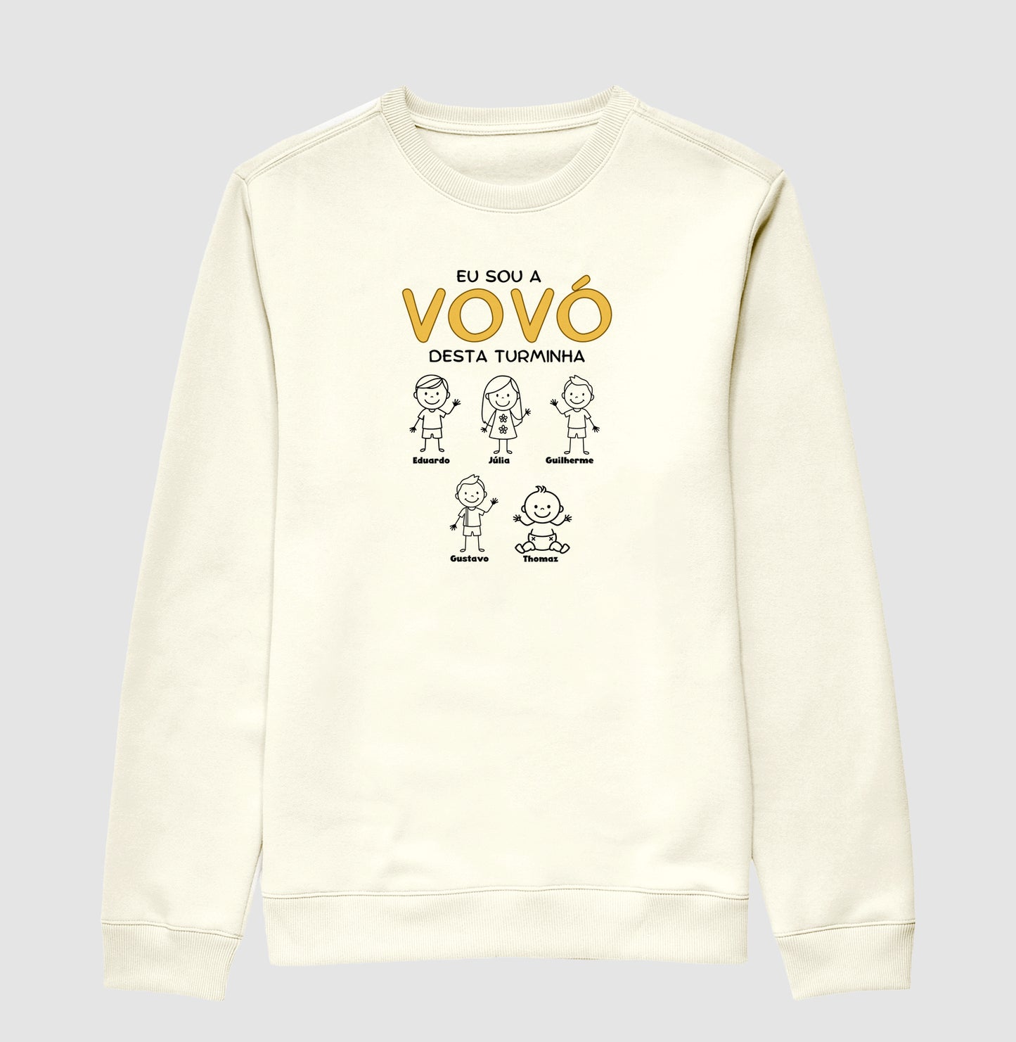 #6615 Vera Lúcia Oliveira Teixeira SUETER OFF WHITE GG