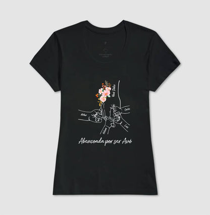 Camiseta Personalizada Abençoada por ser avó