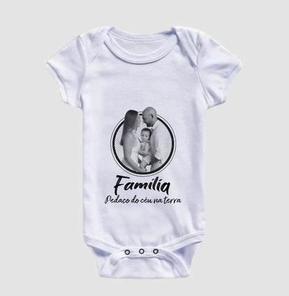 Body Infantil Personalizado  - Pedaço de Céu na Terra