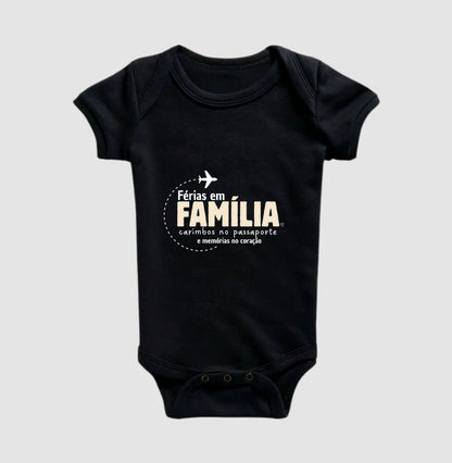 Body Infantil Férias em Família
