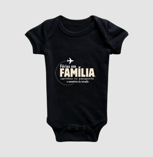 Body Infantil Férias em Família