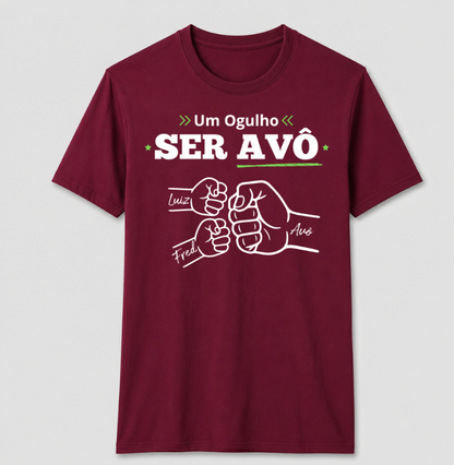 Camiseta Personalizada Orgulho Ser Avô