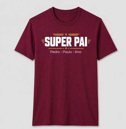 Camiseta Personalizada Super Pai