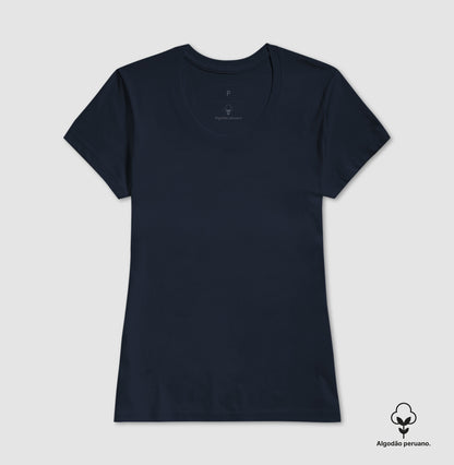 Camiseta Algodão Peruano Lisa