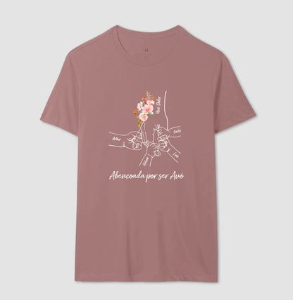 Camiseta Personalizada Abençoada por ser avó
