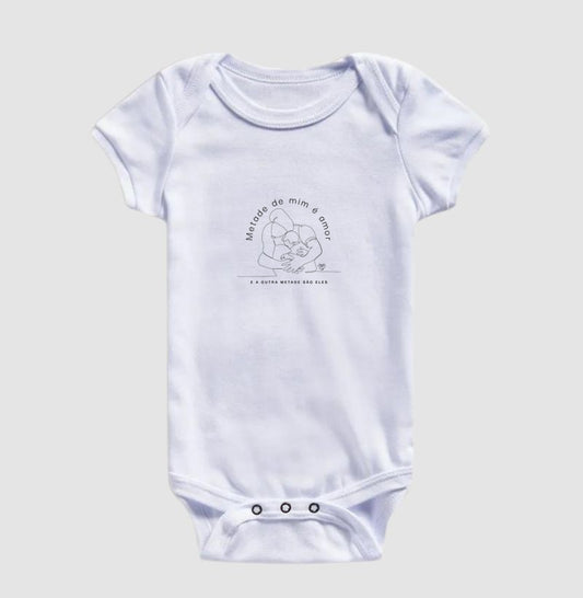 Body Infantil - Família Metade de mim é amor