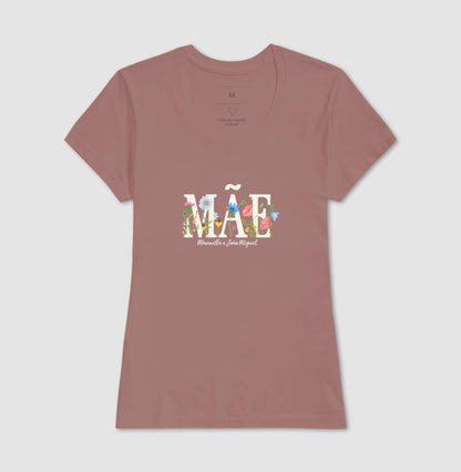 Camiseta Mãe Floral