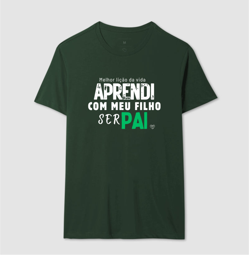 Camiseta Pai Lição ser Pai