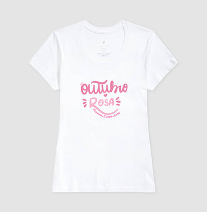 Camiseta Personalizada - Outubro Rosa