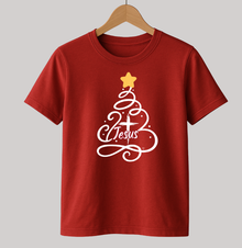 Camiseta Natal Árvore de Jesus
