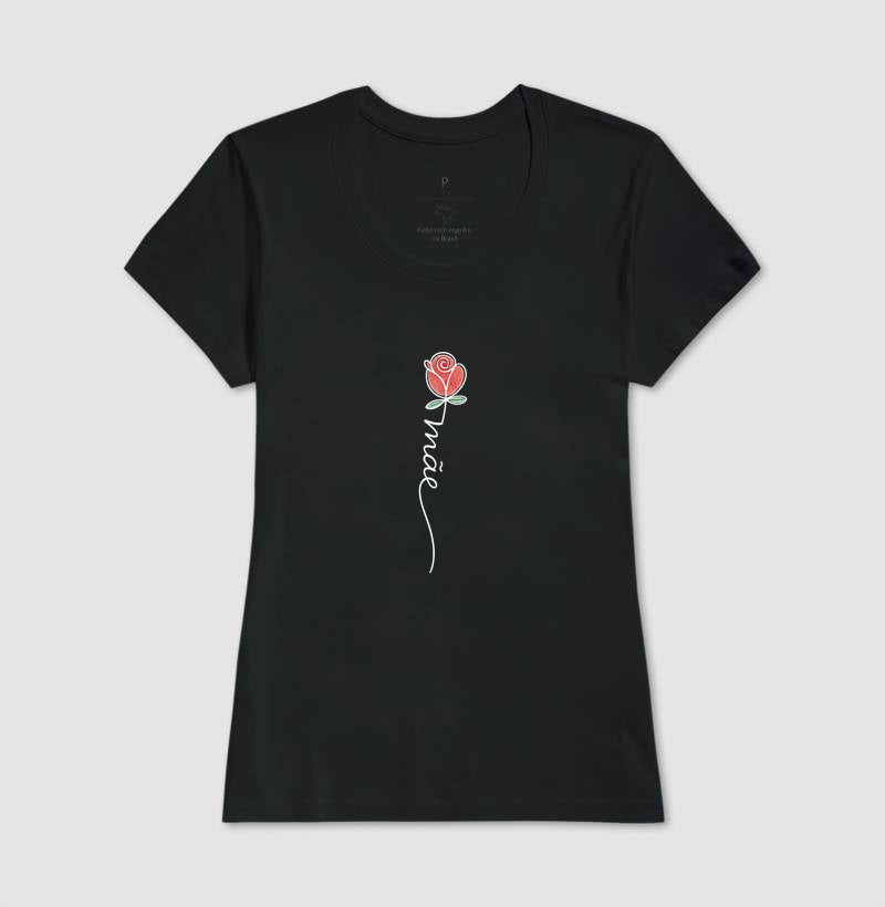 Camiseta Flor de Mãe