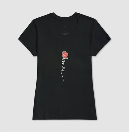 Camiseta Flor de Mãe