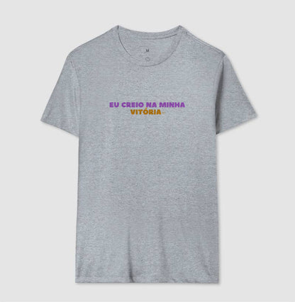 Camiseta Personalizada - Eu creio na vitória