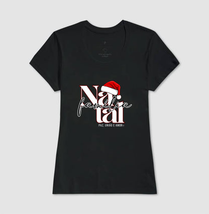 Camiseta Natal Paz, união e amor