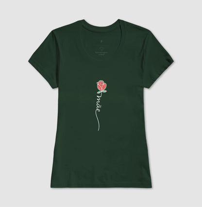 Camiseta Flor de Mãe