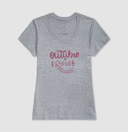 Camiseta Personalizada - Outubro Rosa