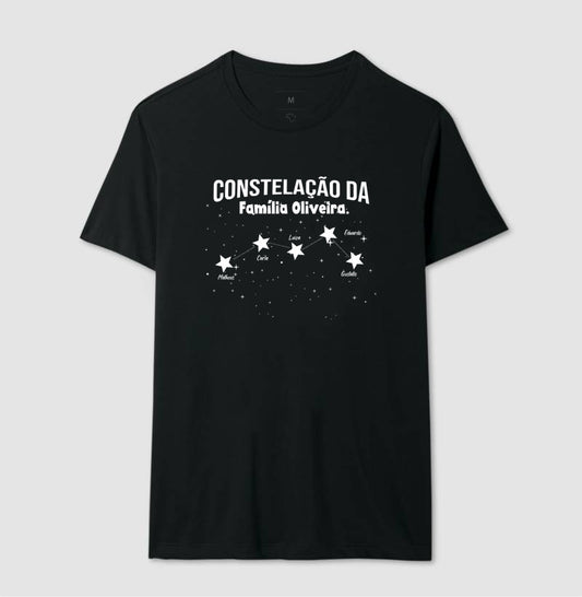 Camiseta Personalizada - Constelação Familiar