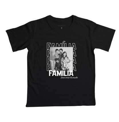 Camiseta Infantil- Família Amor maior do mundo