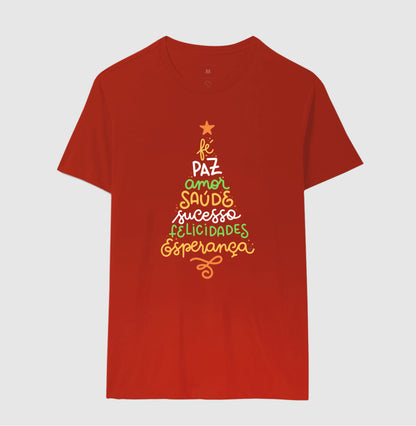 Camiseta Natal Árvore da positividade