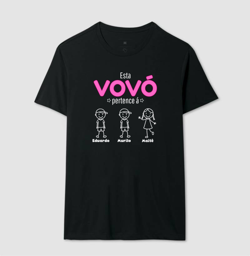 #6591 Isabel Feilstrecker CAMISETA PRETA P