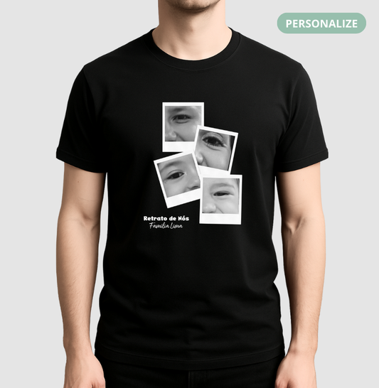 Camiseta Família - Retrato de nós