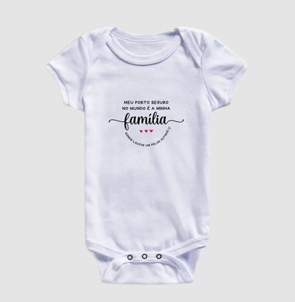 Body Infantil - Família Loucos um pelo outro