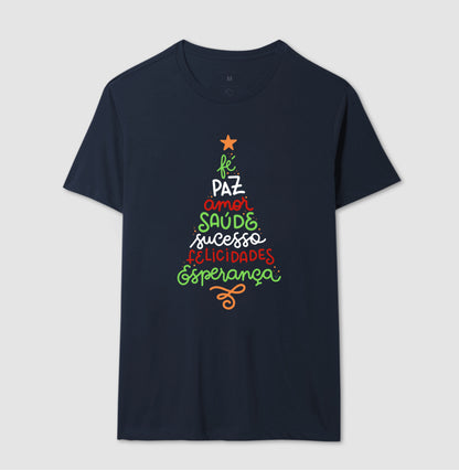 Camiseta Natal Árvore da positividade