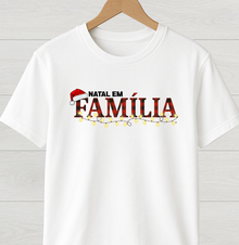Camiseta Natal em Família