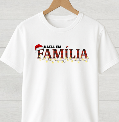 Camiseta Natal em Família