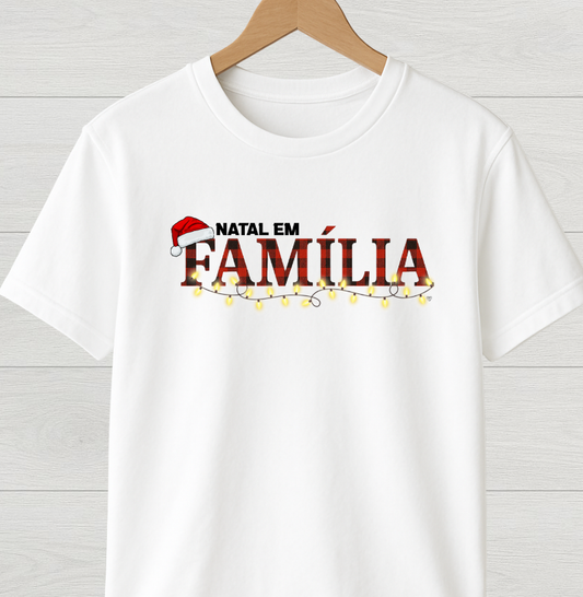 Camiseta Natal em Família