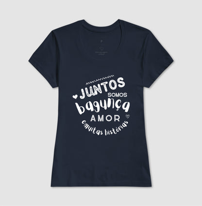 Camiseta - Família Juntos somos Bagunça