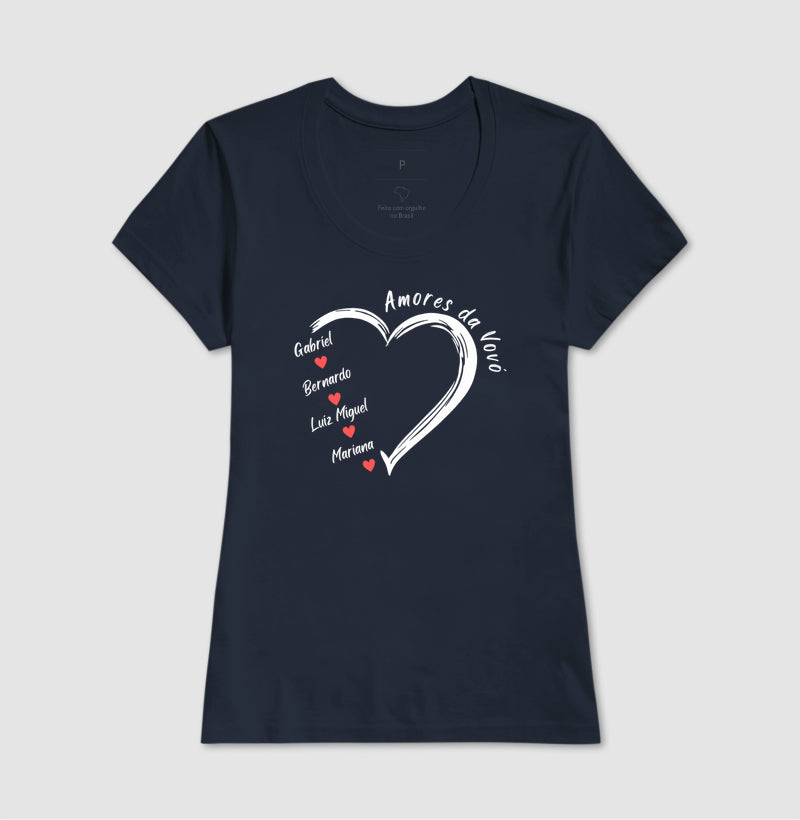 #6587 Lucia Maria Gallo de Souza BABY LOOK MARINHO GG