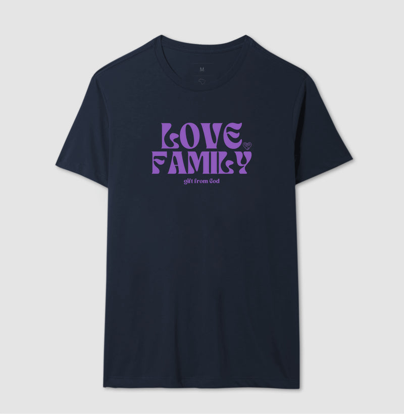 Camiseta Família Love Family