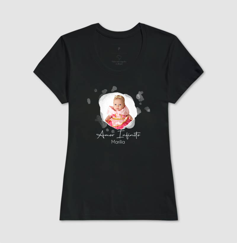 #6335-1 Gabriela Pontes BABY LOOK PRETA G
