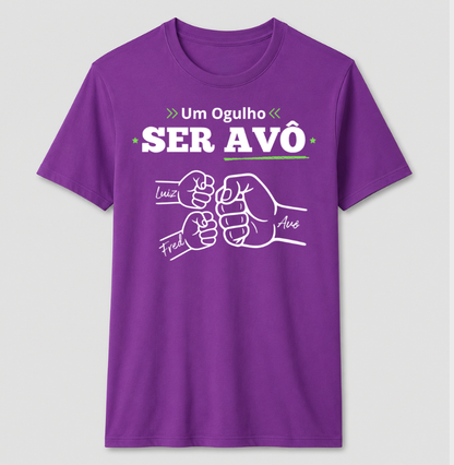 Camiseta Personalizada Orgulho Ser Avô