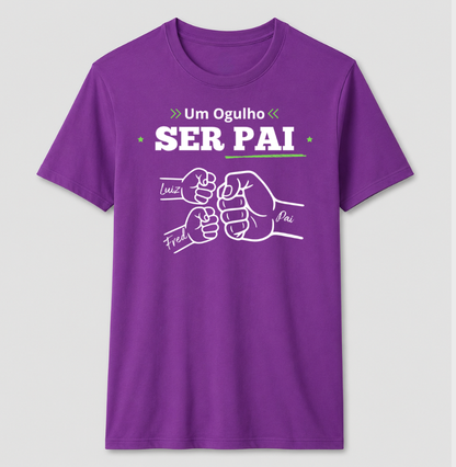 Camiseta Personalizada Orgulho Ser Pai