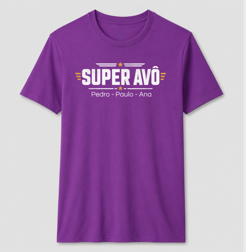 Camiseta Personalizada Super Avô