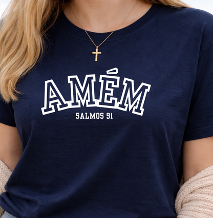 Camiseta Amém Salmo 91