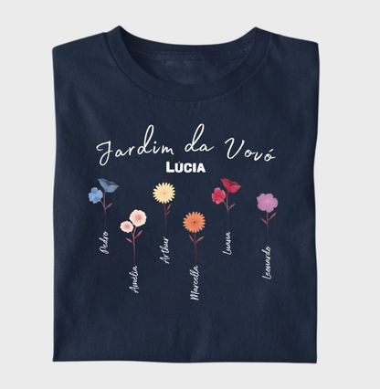Camiseta Personalizada - Jardim da Vovó