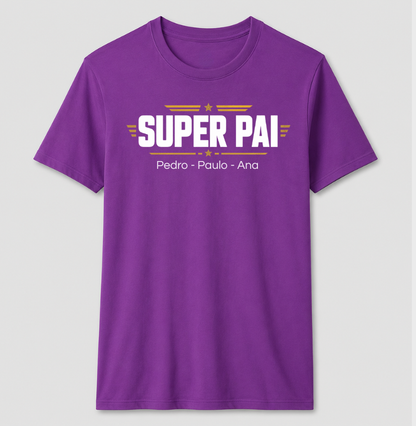 Camiseta Personalizada Super Pai