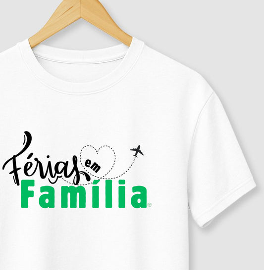 Camiseta - Férias em Família