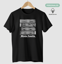 Camiseta Personalizada Família - Olhares (Algodão Peruano)