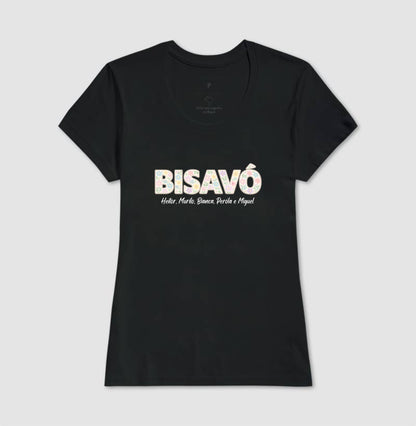 Camiseta Personalizada Bisavó / Vovó Floral