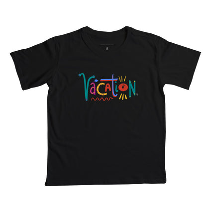Camiseta Infantil Viagem Vacation