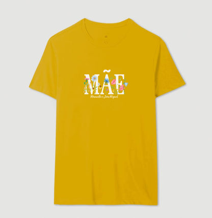Camiseta Mãe Floral