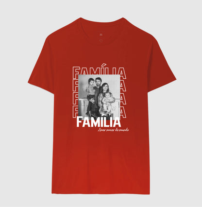 Camiseta - Família Amor maior do mundo