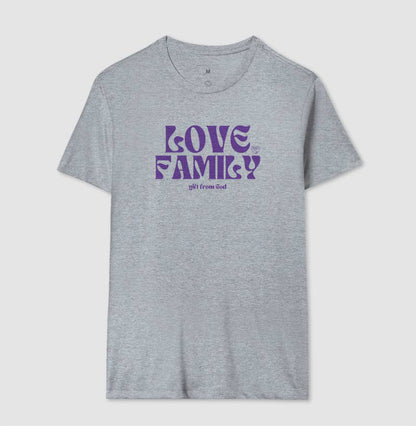 Camiseta Família - Love Family